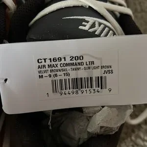 NWT Men’s Nike Air Max Command LTR, Brown, 9 CT1691 200 SAMPLE Nike | Shoes | Nwt Mens Nike Air Max Command Ltr Brown 9  main image 4